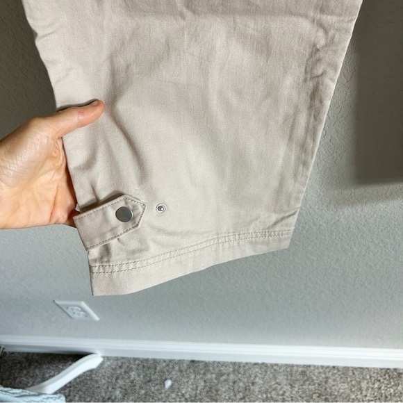 H&M Khaki Straight Leg Cargo Pants - Picture 7 of 9
